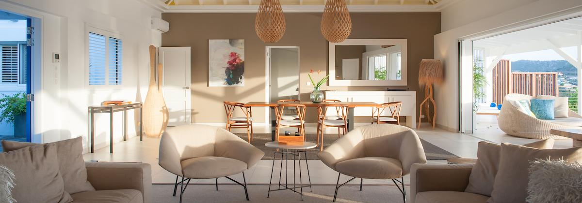 Vue panoramique de Saint-Barthélemy