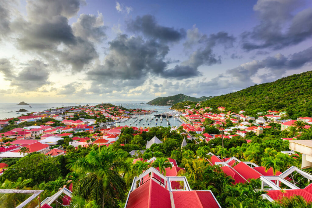 coucher de soleil st barth